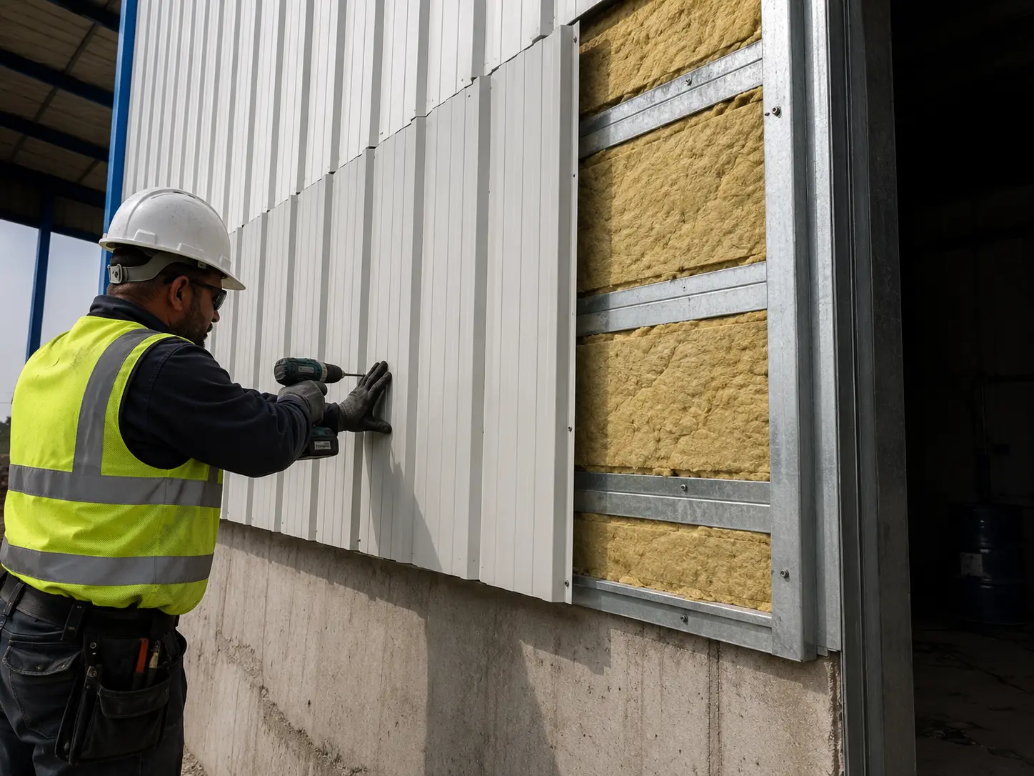 Metal cladding system